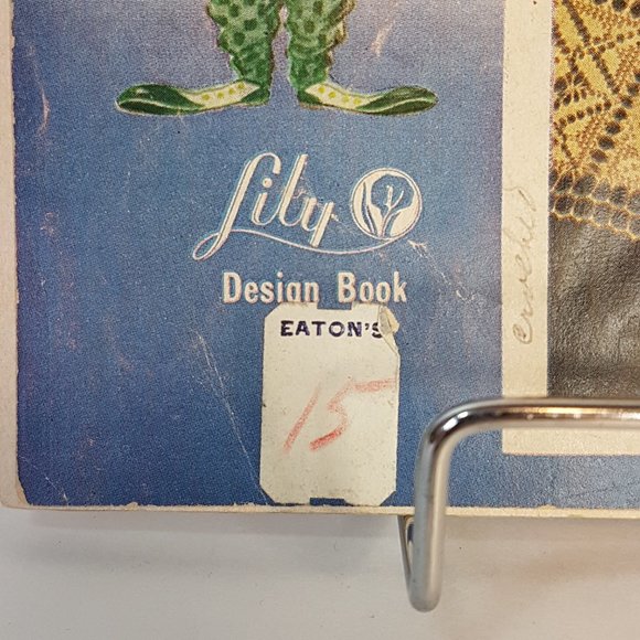 Vintage 1950s Lily Design Book Crochet County Fair Crochet Pattern Book Doily - Picture 4 of 12
